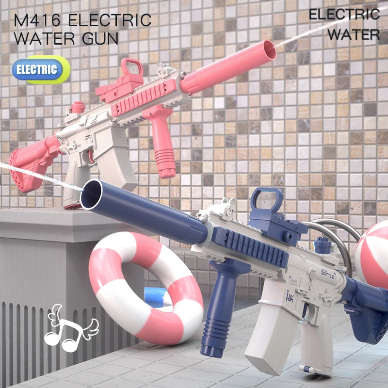 M416 Water Gun Fully Automatic Shooting Toy Summer Battle Beach Outdoor Entertainment Toys