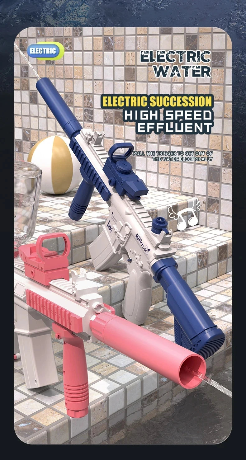 M416 Water Gun Fully Automatic Shooting Toy Summer Battle Beach Outdoor Entertainment Toys
