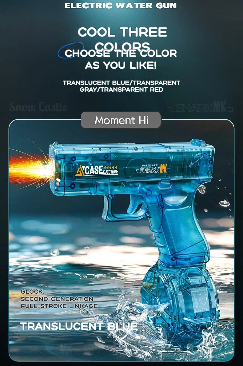 2025 Summer Hot M416 Water Gun Fully Automatic Shooting Toy Summer Battle Beach