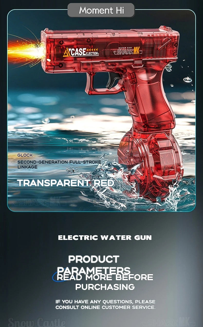 2025 Summer Hot M416 Water Gun Fully Automatic Shooting Toy Summer Battle Beach
