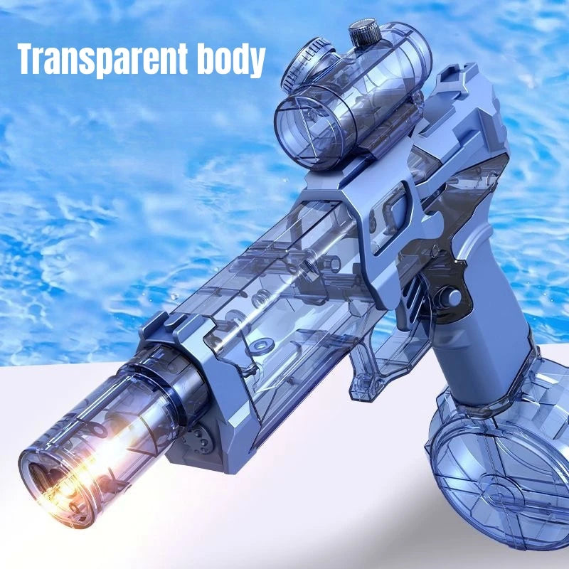 Electric Water Gun Toys Summer Outdoor Beach Pool Garden Fight Games