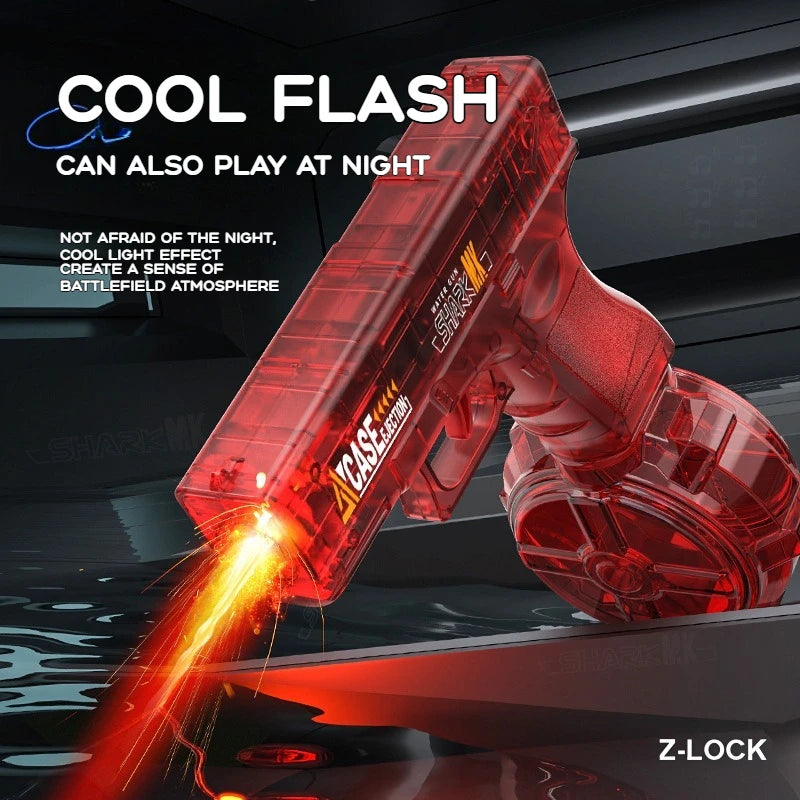 2025 Summer Hot M416 Water Gun Fully Automatic Shooting Toy Summer Battle Beach