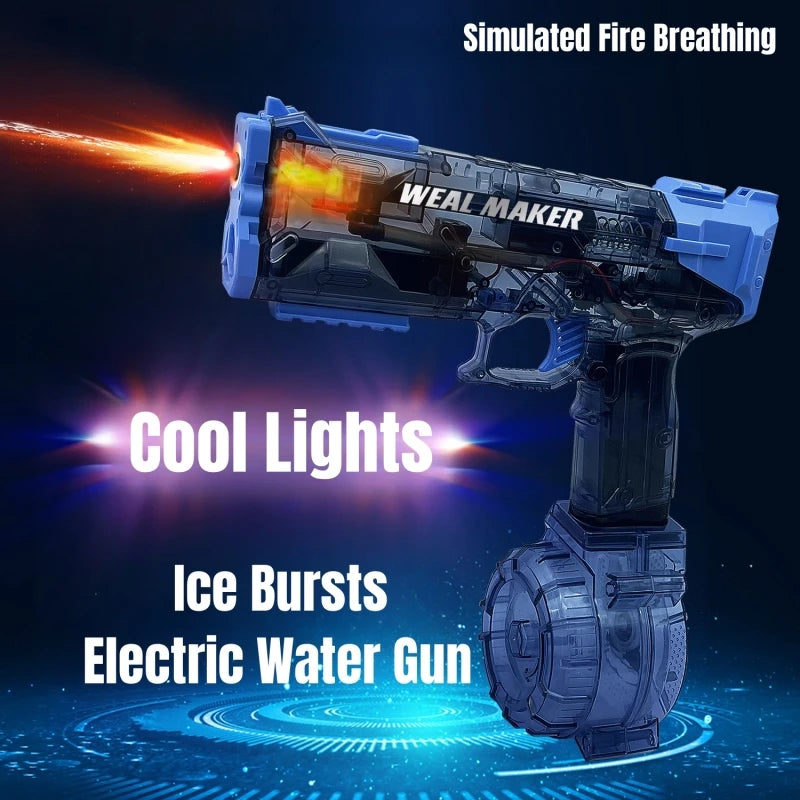 Electric Water Gun Toys Summer Outdoor Beach Pool Garden Fight Games