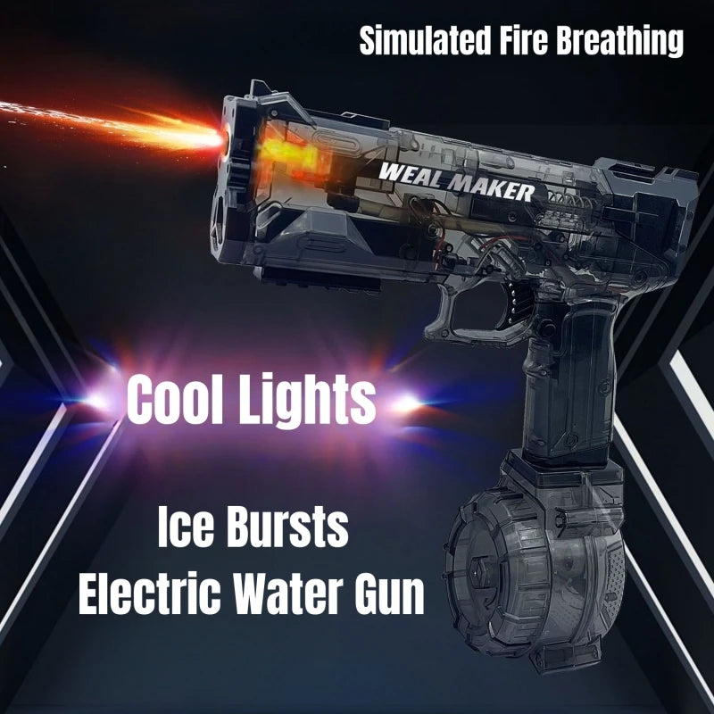 Electric Water Gun Toys Summer Outdoor Beach Pool Garden Fight Games